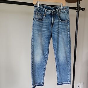 R13 Blue Straight Leg Jeans